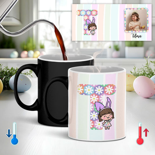 Caneca Mágica "Inicial Colorida"