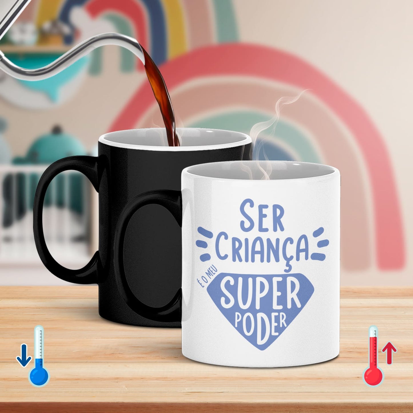 Caneca Mágica "Ser criança é o meu super poder"