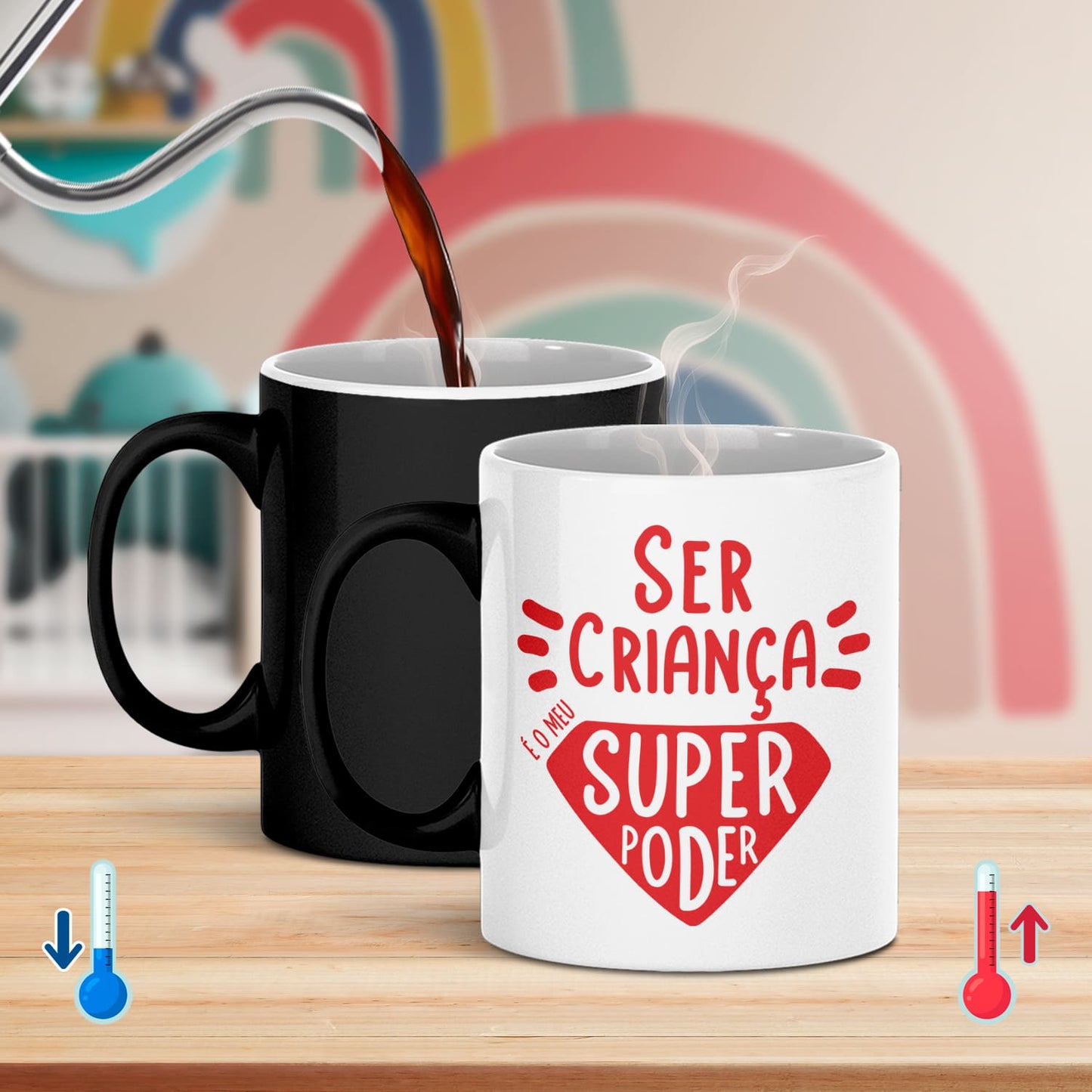 Caneca Mágica "Ser criança é o meu super poder"