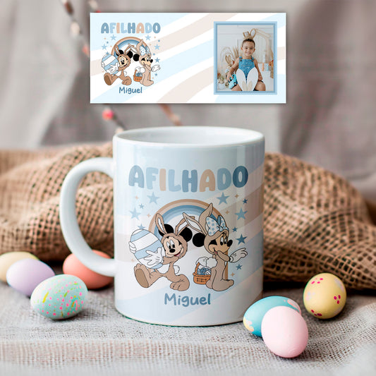 Caneca "Páscoa Animada"