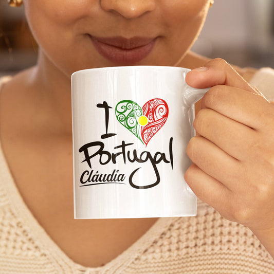 Caneca "I Love Portugal"