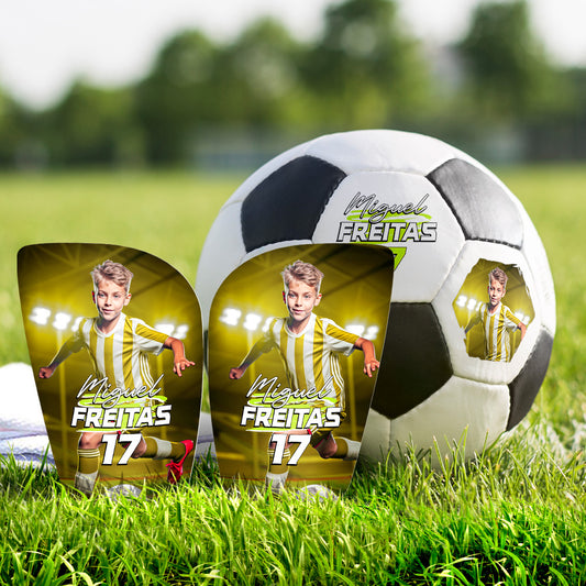 Bola e/ou Par de Caneleiras "GoalStar"