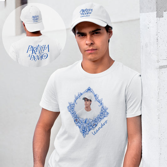 T-shirt e/ou Boné "Partilha a Paixão"