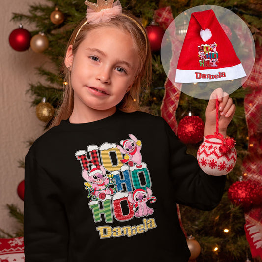 Camisola e/ou Gorro de Natal "Traquinas do Natal"