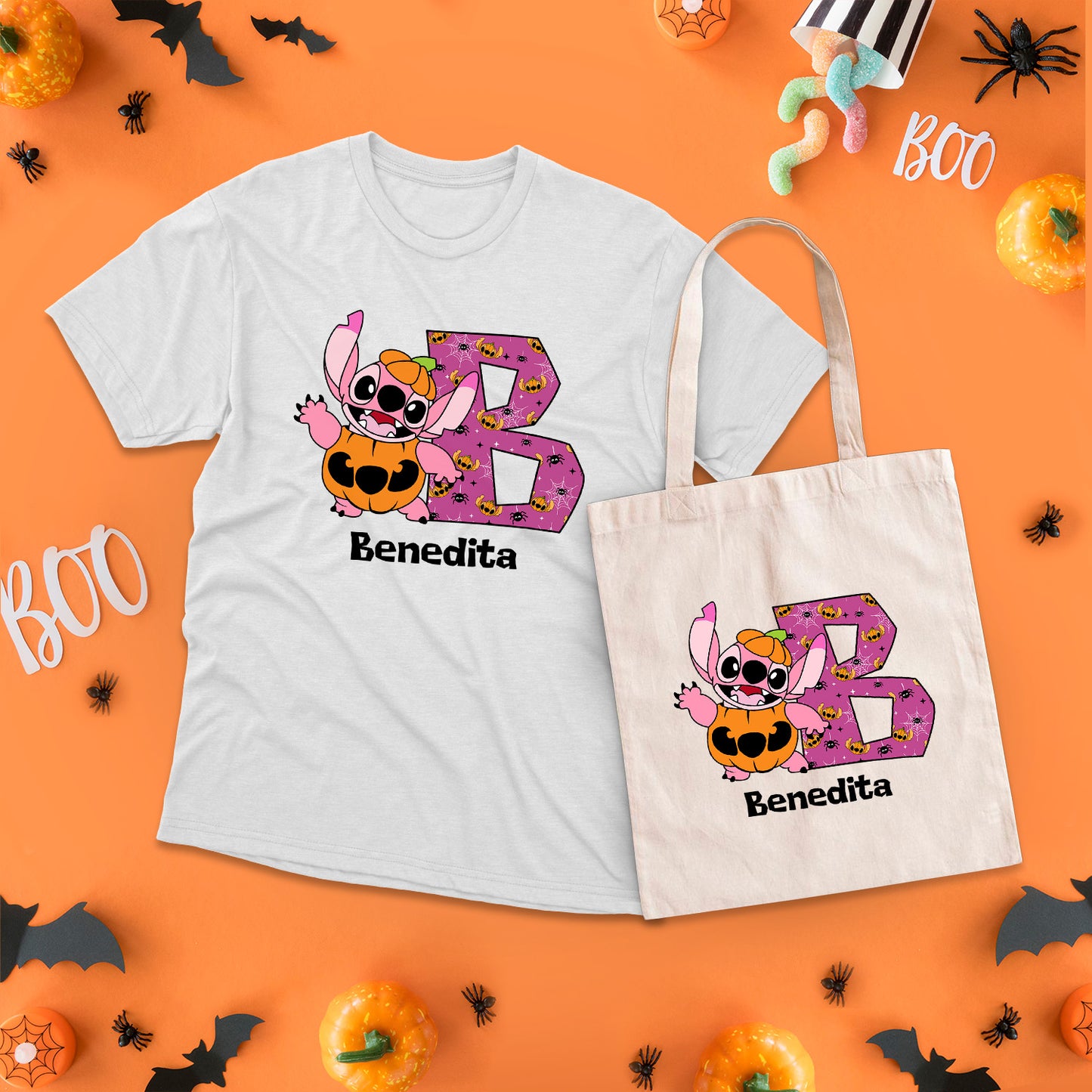 T-shirt e/ou Saco de Pano "Inicial StiAngel"