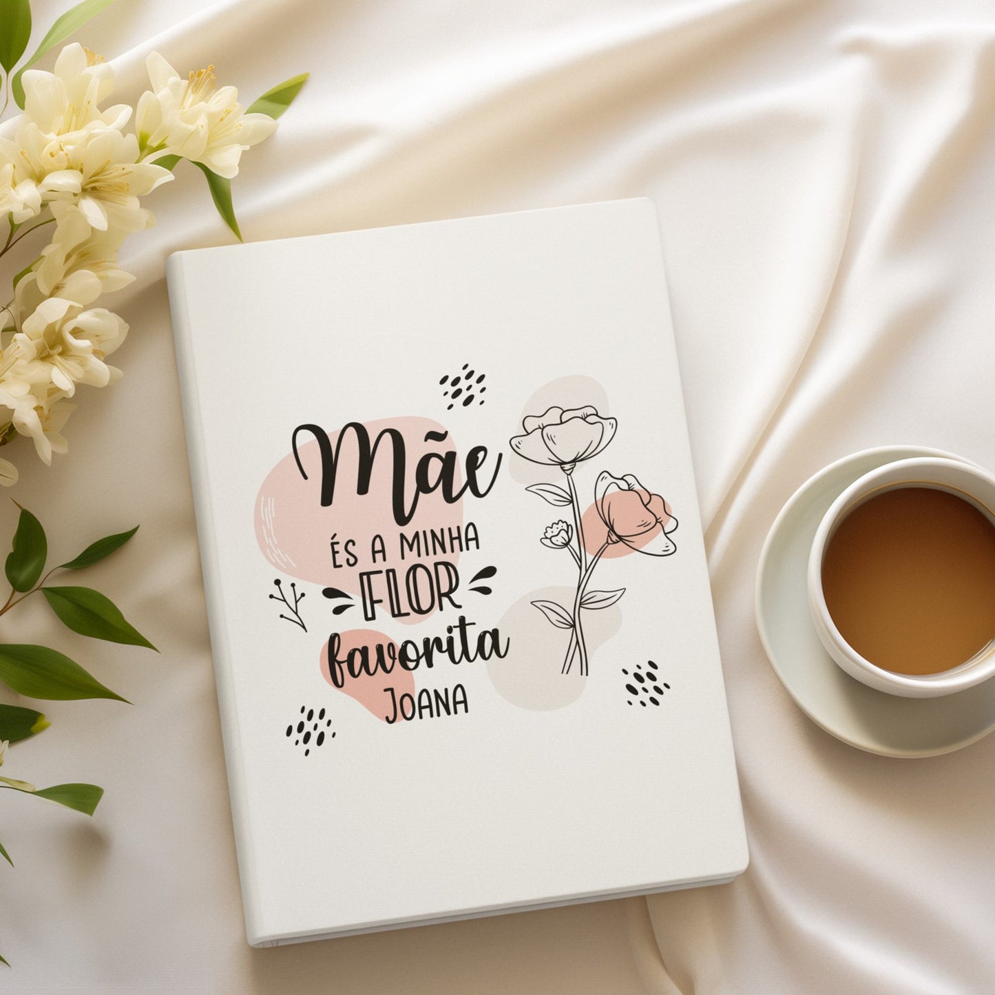 Caderno "Flor Favorita"