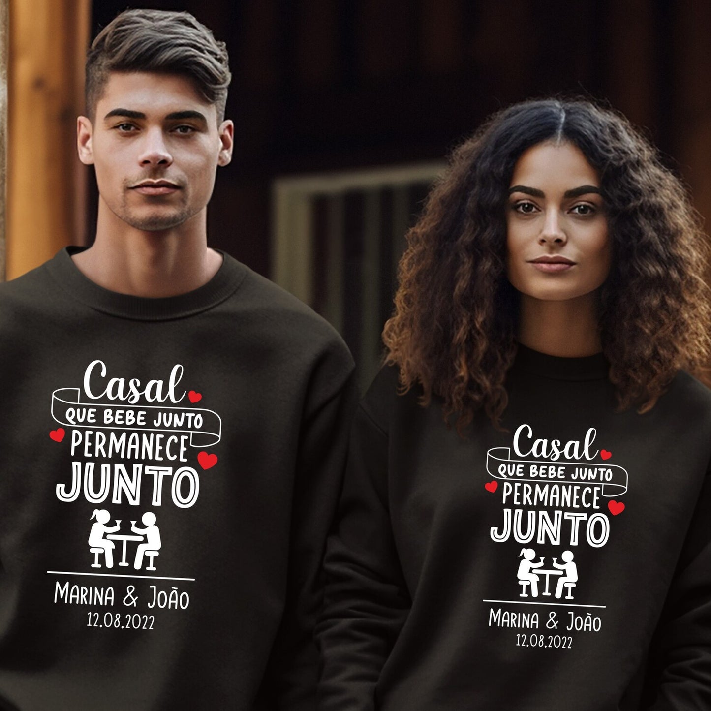 Camisola "Casal Permanece Junto"