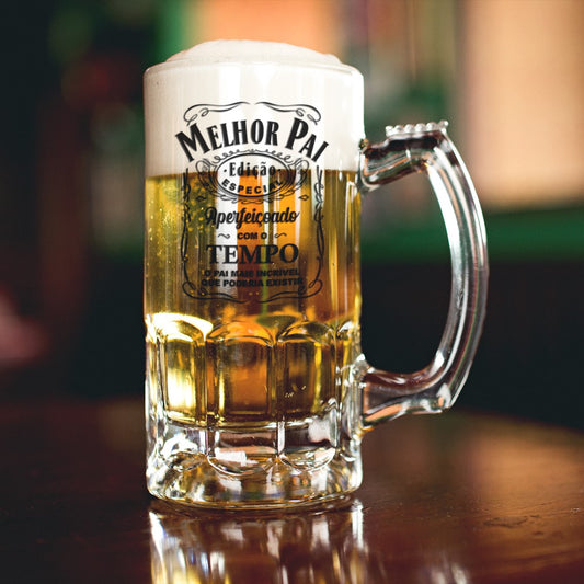 Caneca para Cerveja e/ou Abre-garrafas "Edição Especial - Pai"