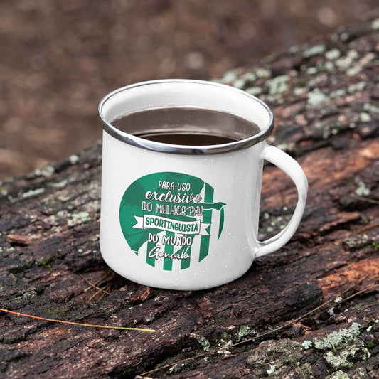 Caneca de Esmalte "Clube"