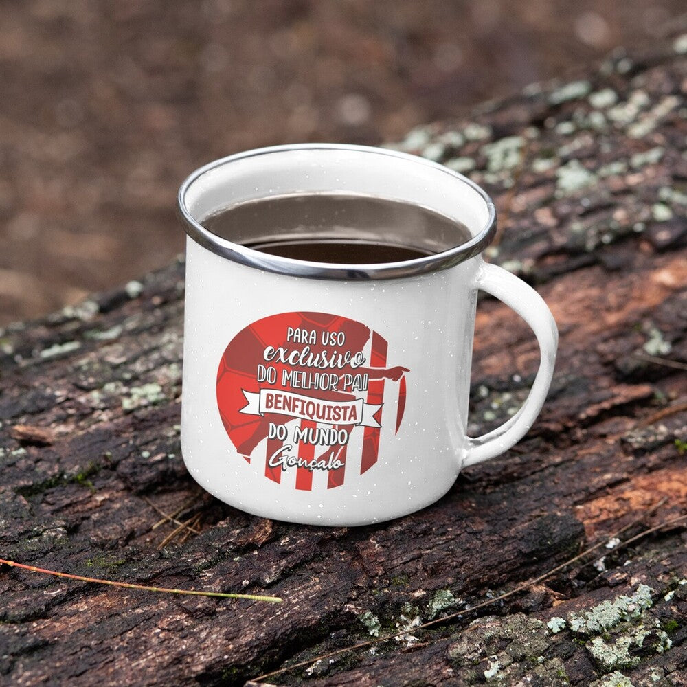 Caneca de Esmalte "Clube"