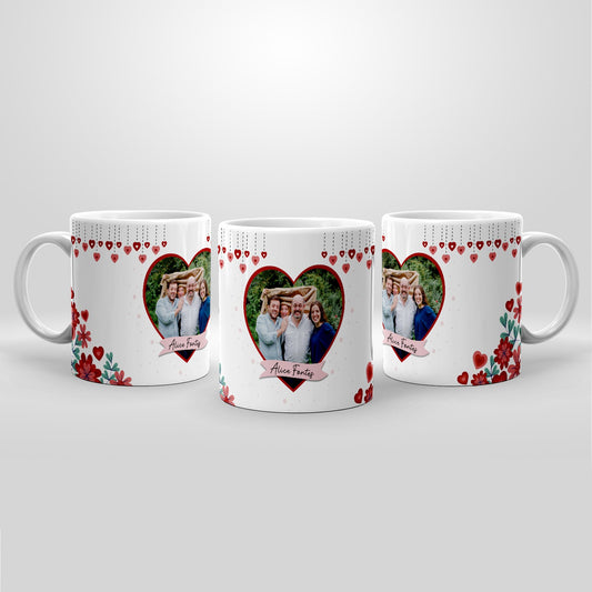 Caneca "Flores de Amor"