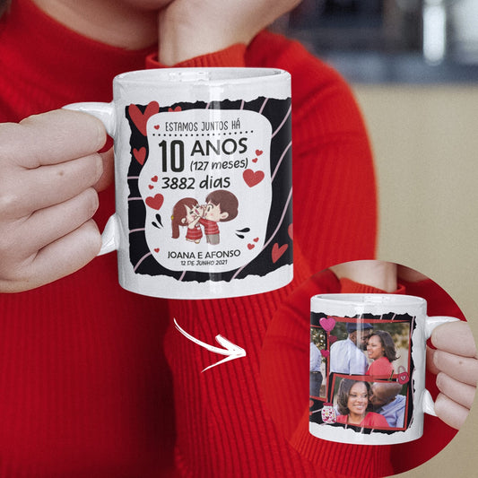 Caneca "Estamos Juntos"