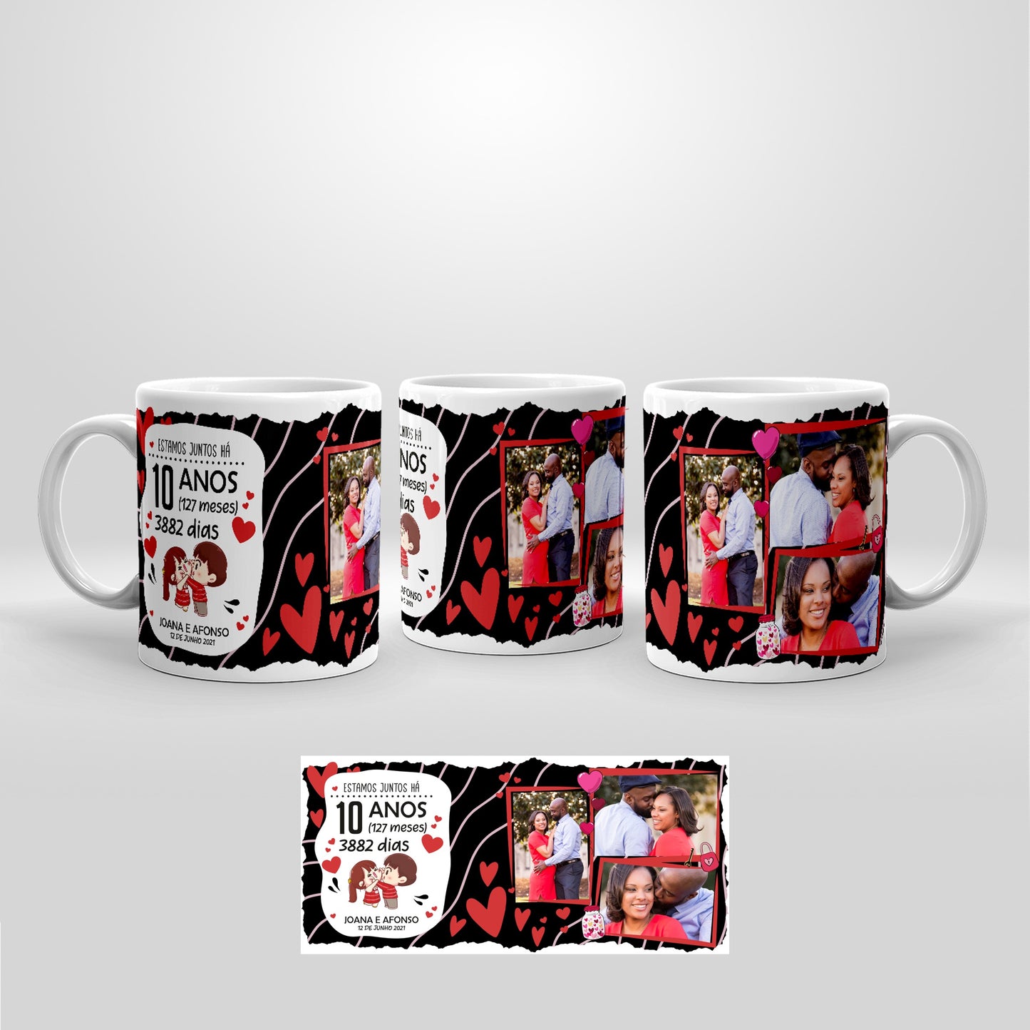 Caneca "Estamos Juntos"