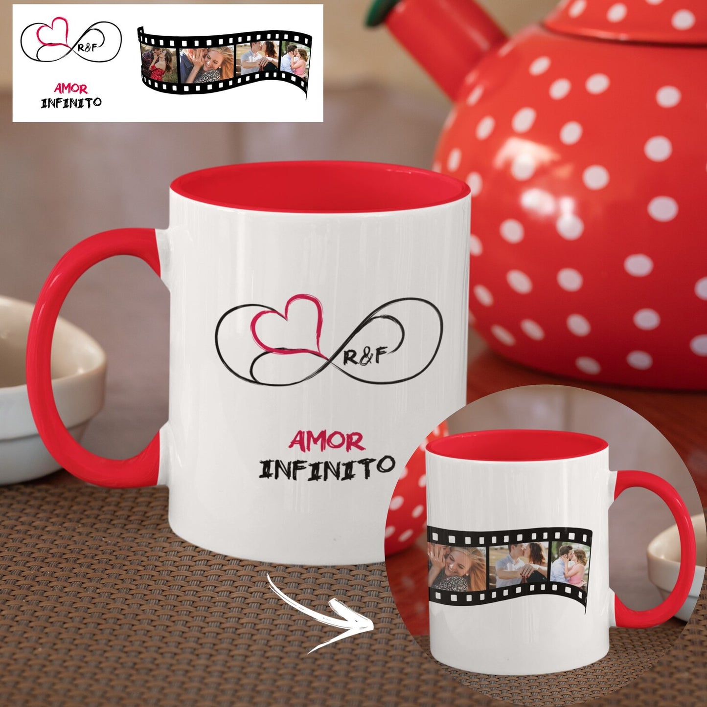 Caneca "Amor Infinito"