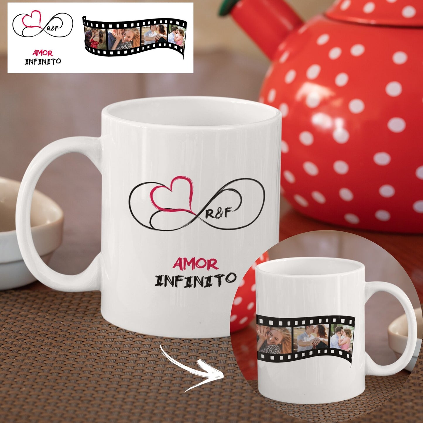 Caneca "Amor Infinito"