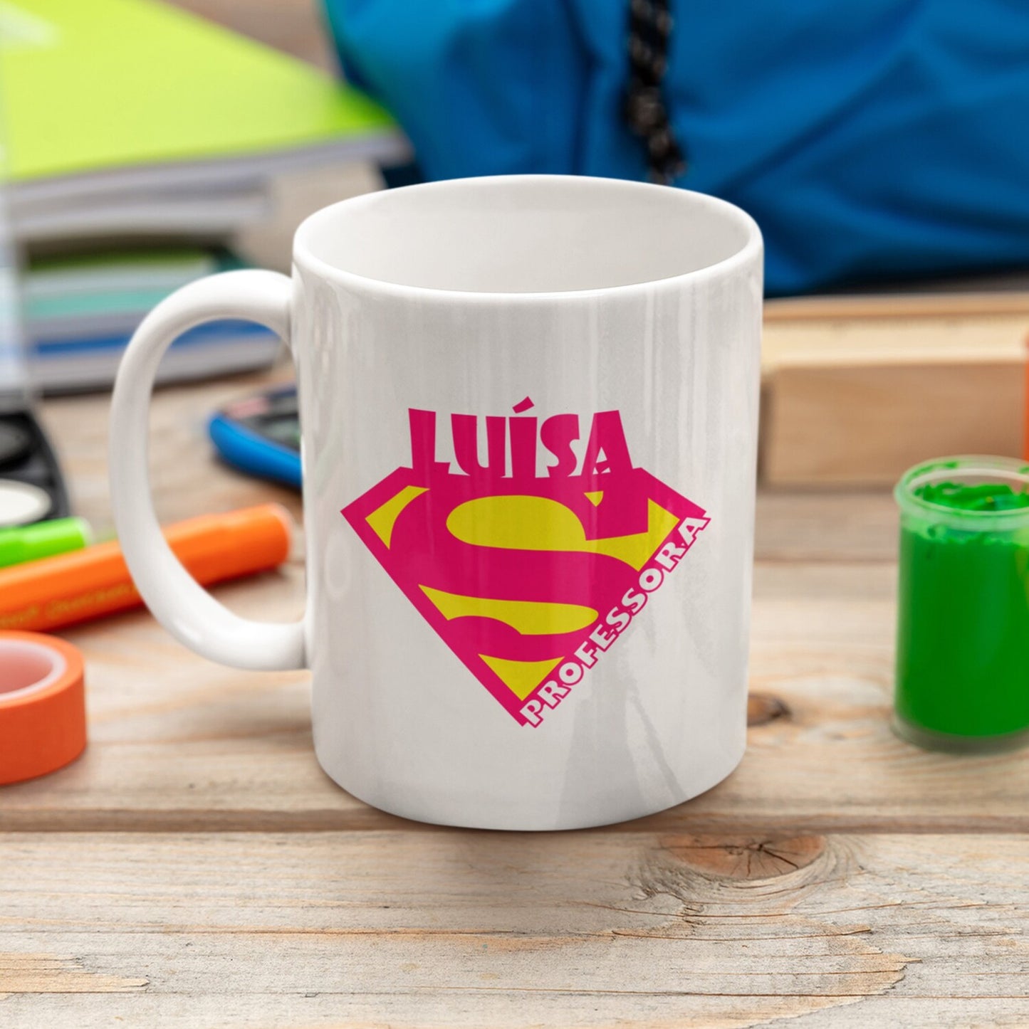 Caneca "Super Professor(a)"