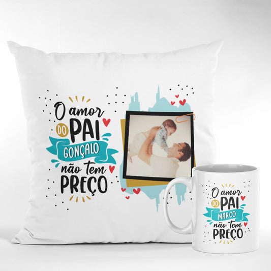 Conjunto "O amor não tem preço"