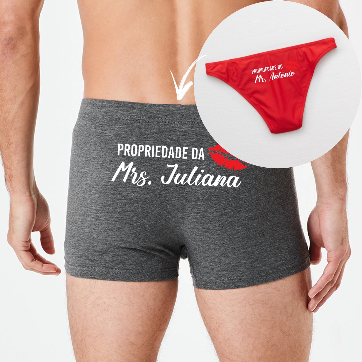 Boxer e/ou cueca "Propriedade"