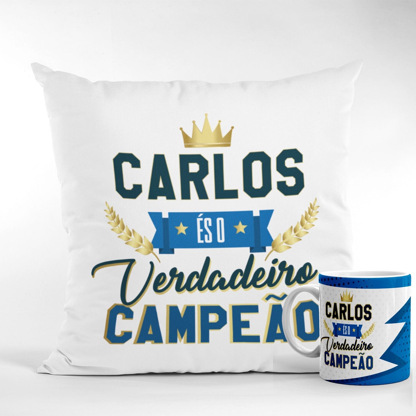 Almofada e/ou Caneca "Campeão"