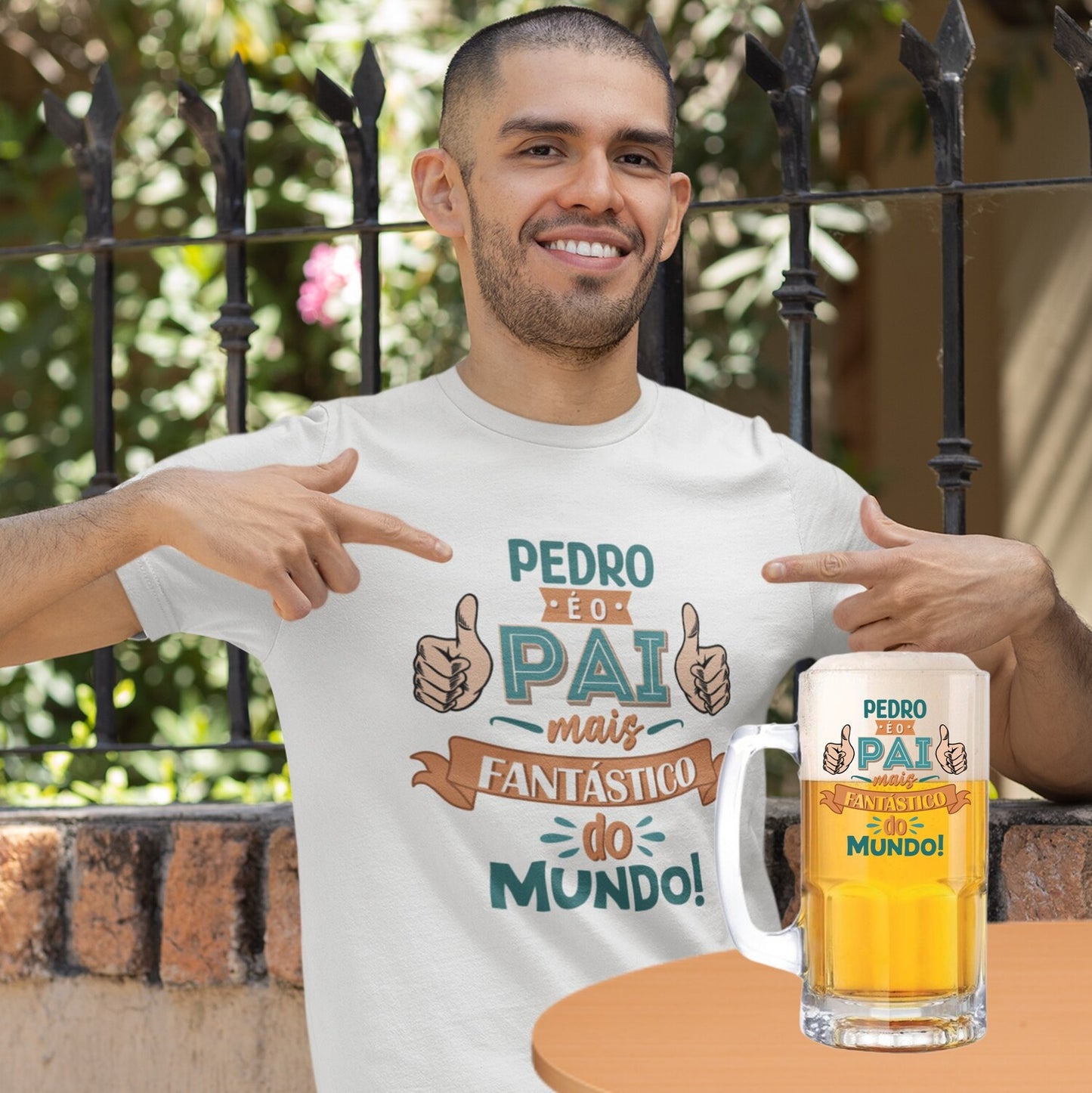 T-shirt e/ou caneca cerveja "O mais fantástico do mundo"