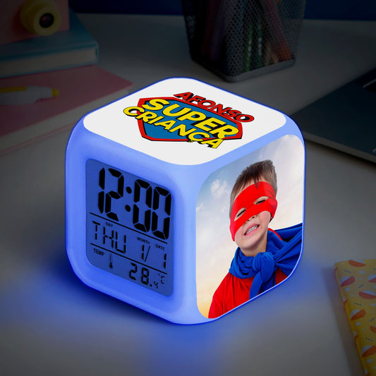 Despertador "Super Criança"