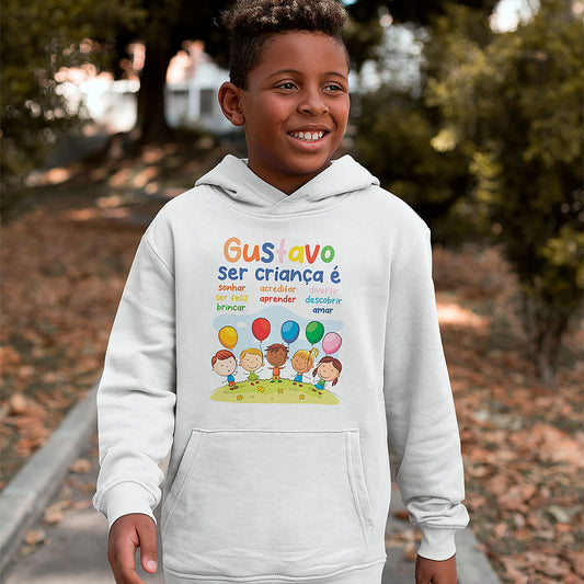 Sweatshirt "Ser Criança"