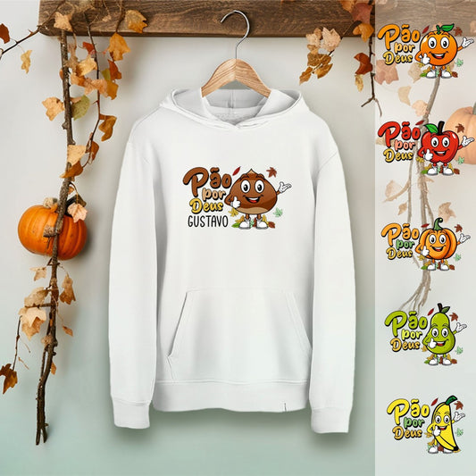 Sweatshirt "Frutas - Pão por Deus"