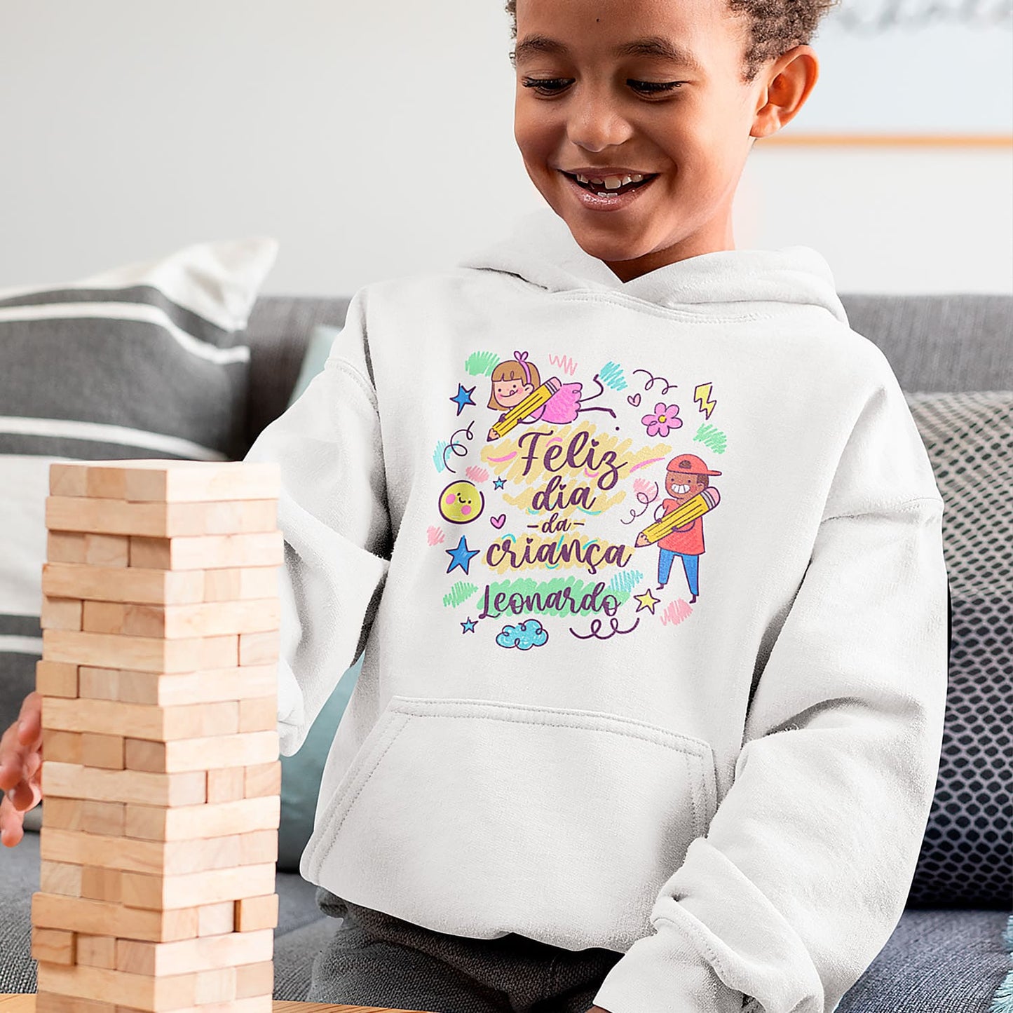 Sweatshirt "Feliz Dia da Criança"