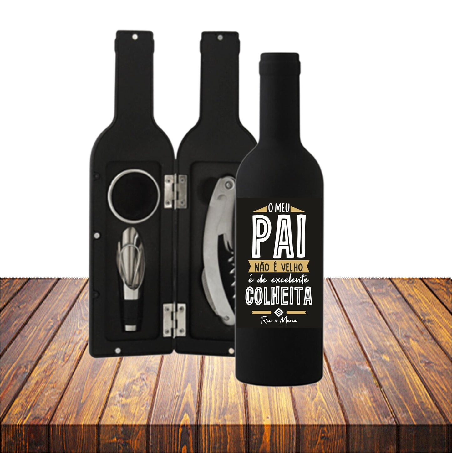 Kit de vinho "Excelente Colheita"