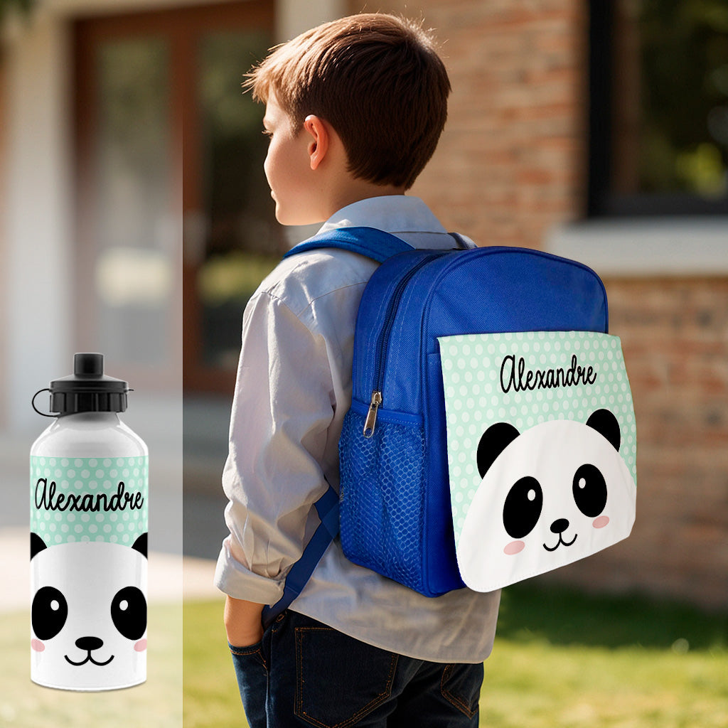 Mochila e/ou Garrafa "Panda Gigante"