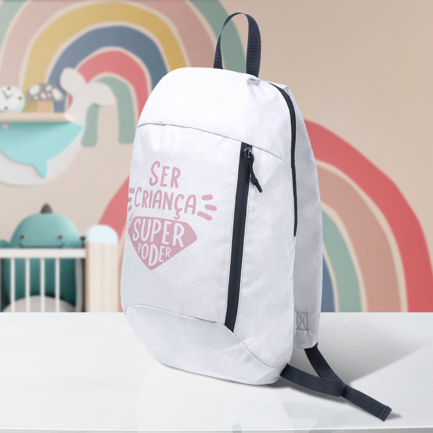 Mochila "Ser criança é o meu super poder"