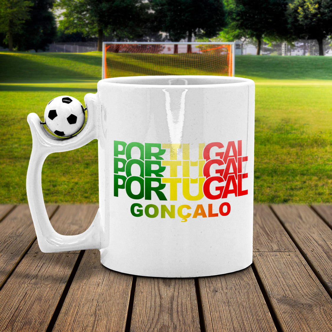 Caneca Bola "Portugal Portugal Portugal"