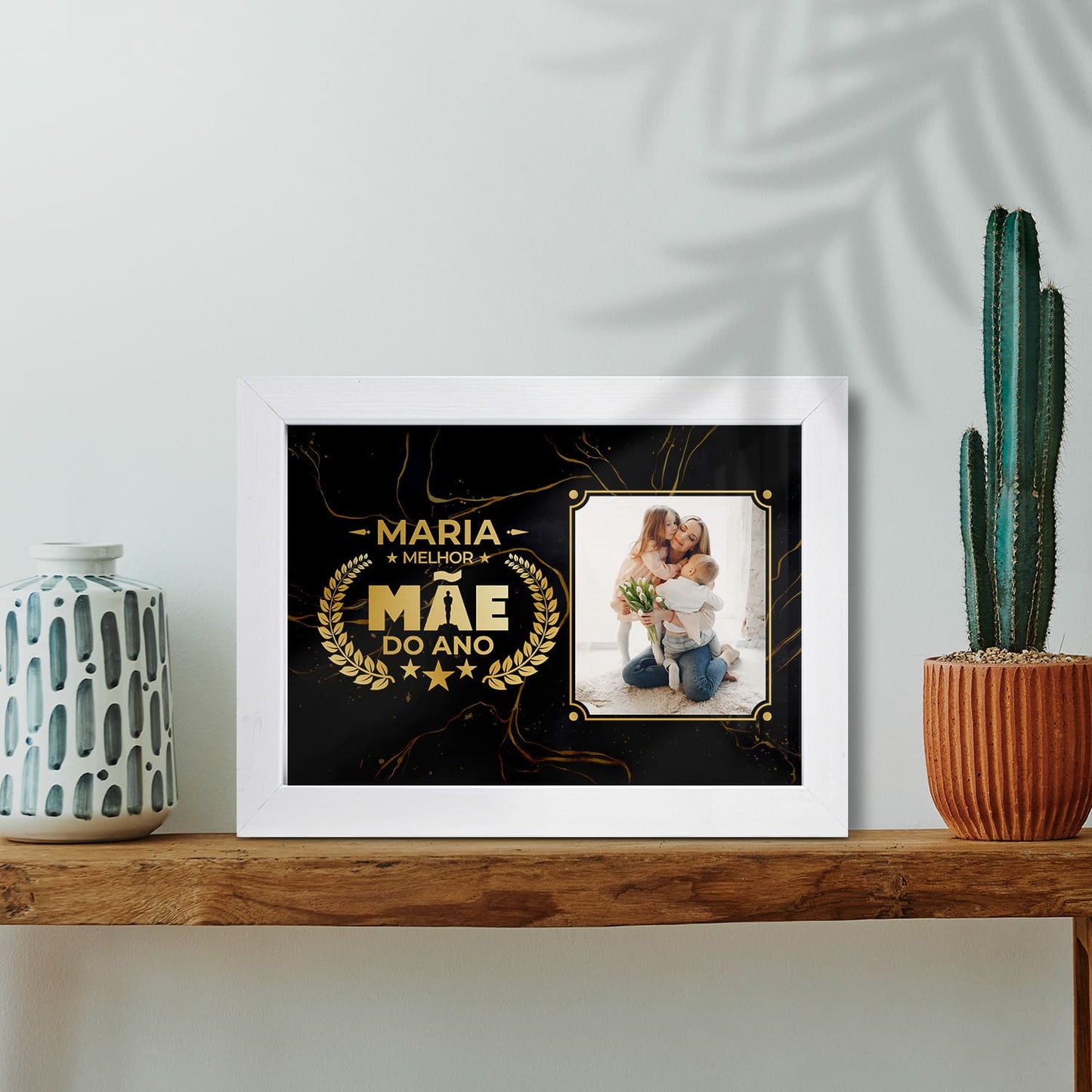 Moldura "Óscar: melhor mãe do ano"