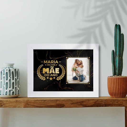 Moldura "Óscar: melhor mãe do ano"