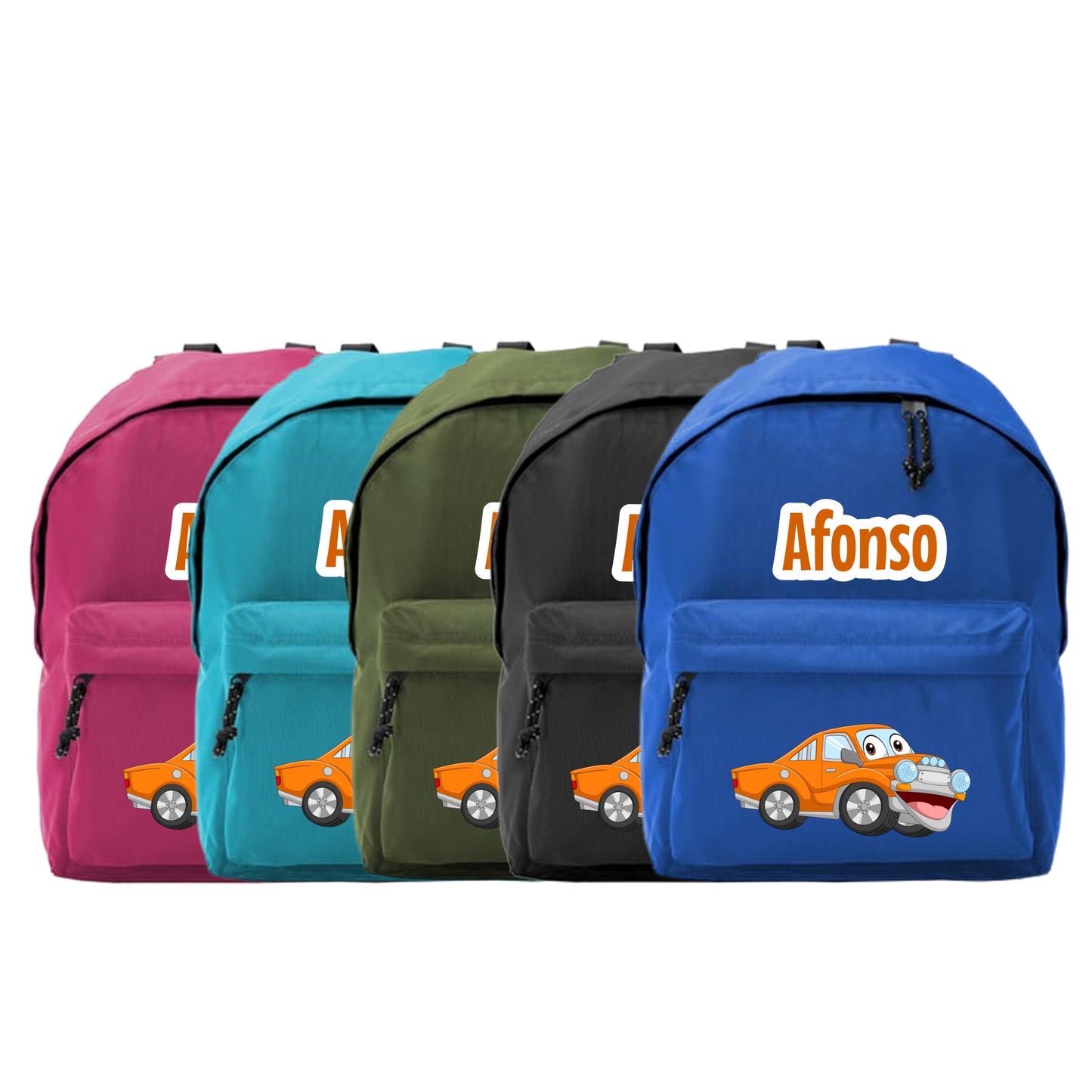 Mochila Escolar "Carros"