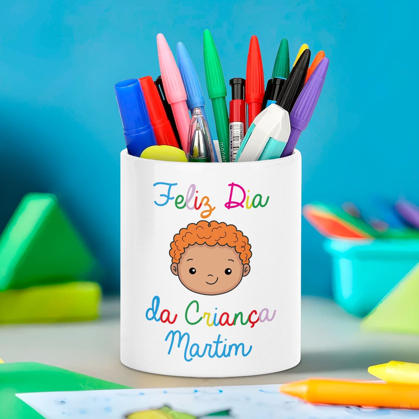 Porta-lápis "Criança"