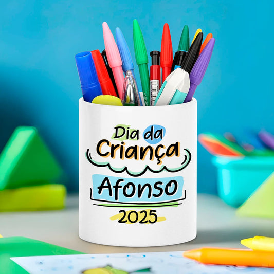 Porta-lápis "Dia da Criança"