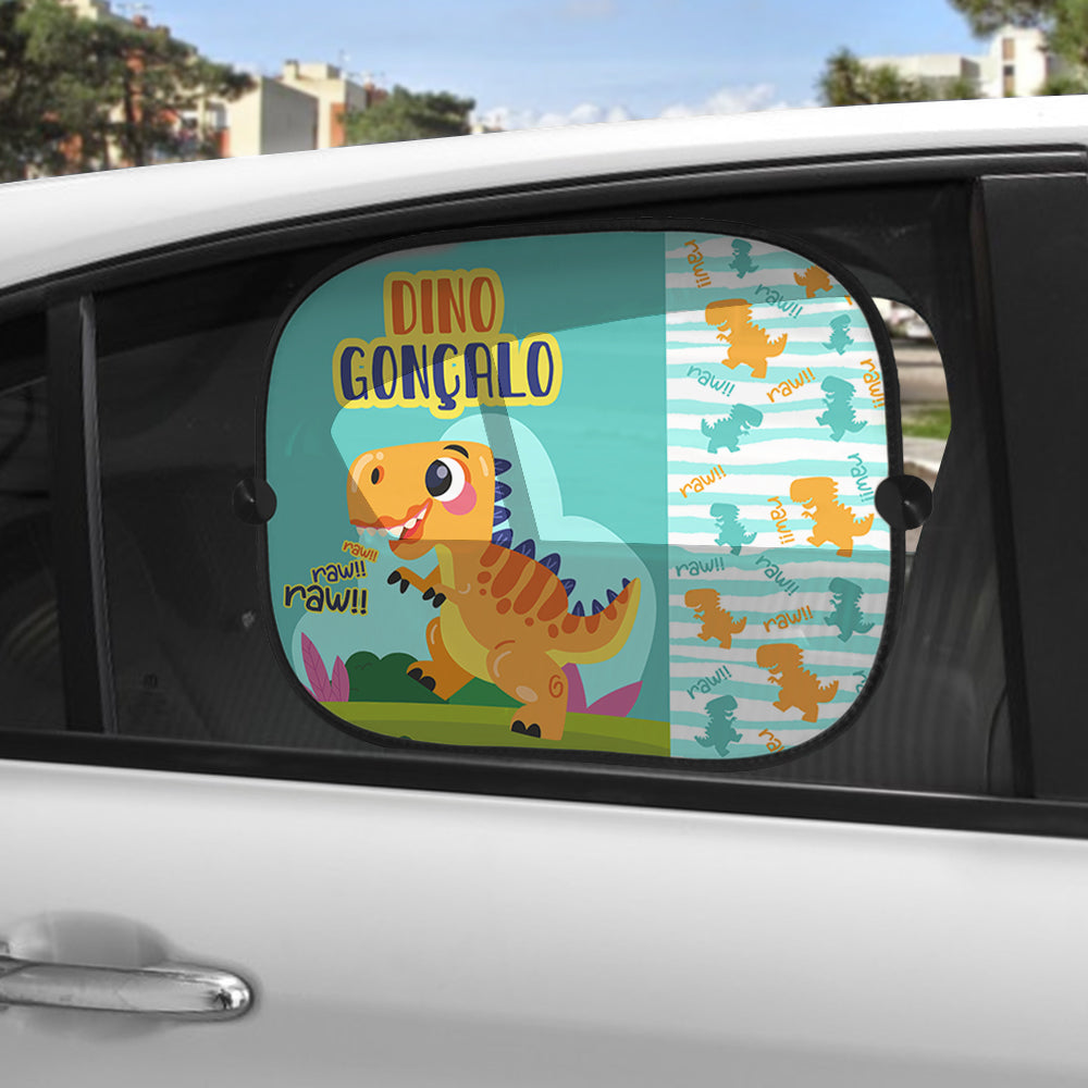 Tapa-sol e/ou placa para carro "Dino"