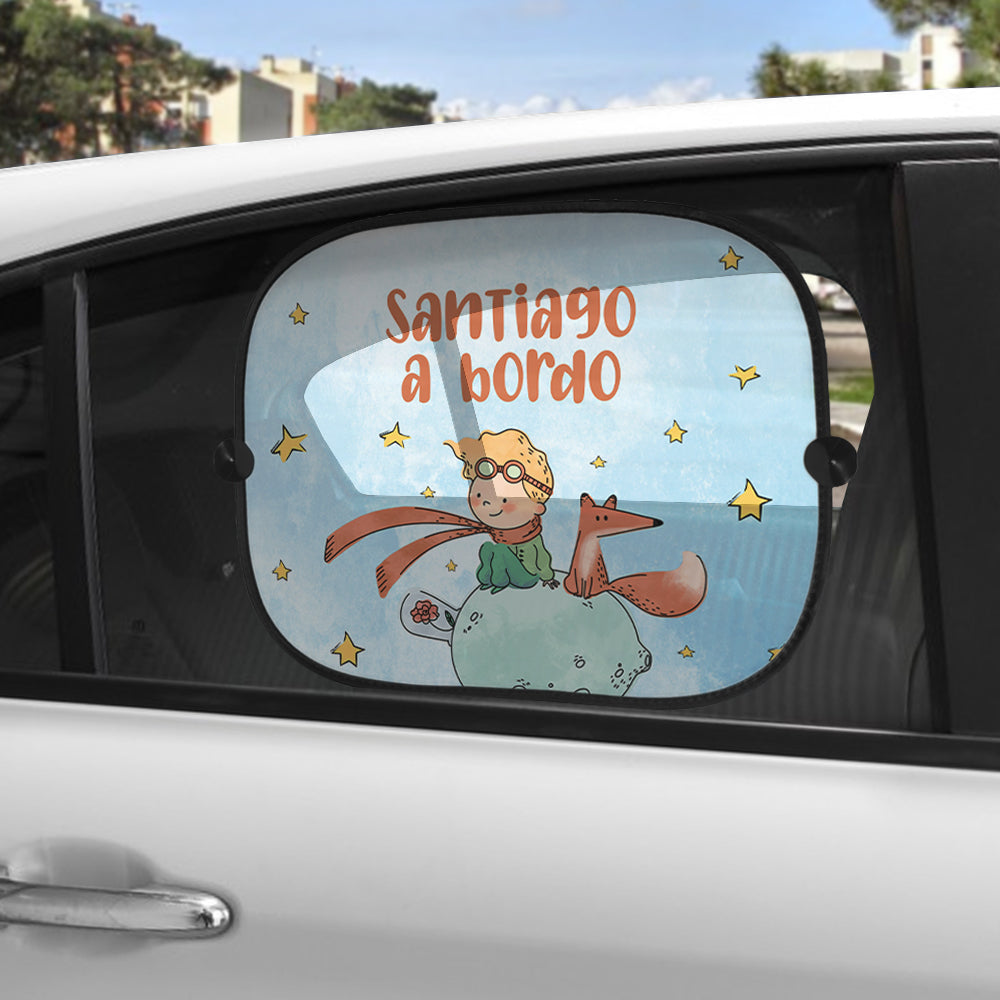 Tapa-sol e/ou placa para carro "Principezinho"