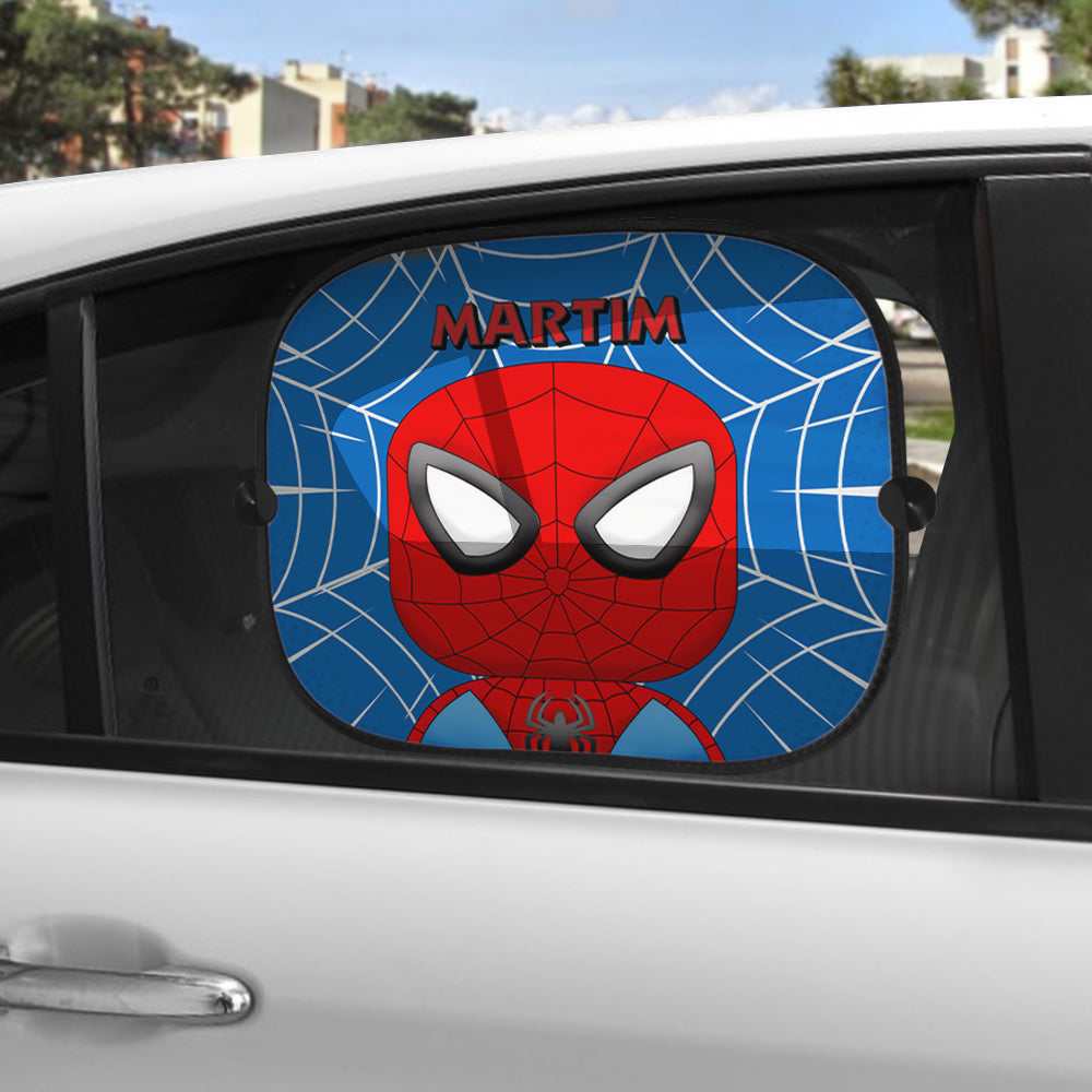 Tapa-sol e/ou placa para carro "Aranha"