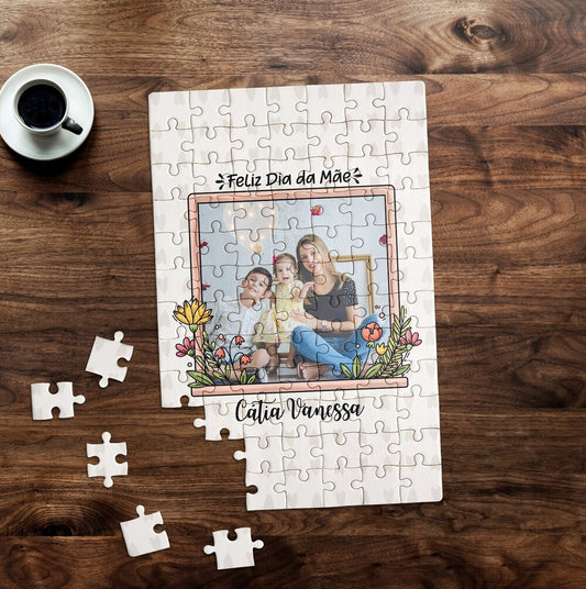 Puzzle "Janela de Flores"