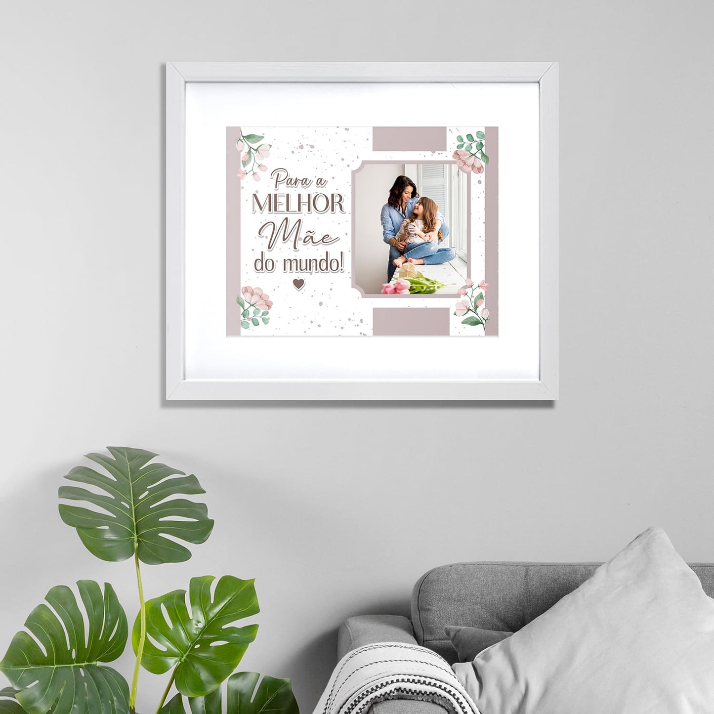 Quadro "Para a melhor do mundo!"