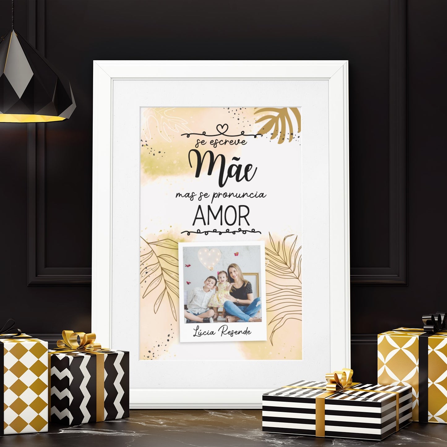 Quadro "Se pronuncia amor"