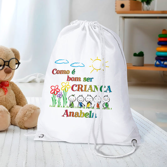 Sacola "Como é bom ser criança"