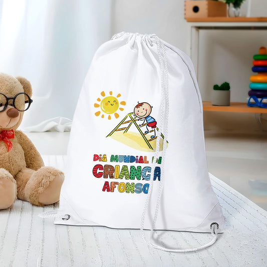 Sacola e/ou Garrafa "Dia Mundial da Criança"