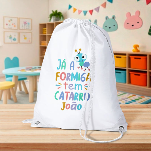 Sacola "Já a formiga tem catarro"