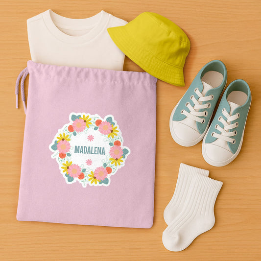Saco Multiusos "Flores 🌸"