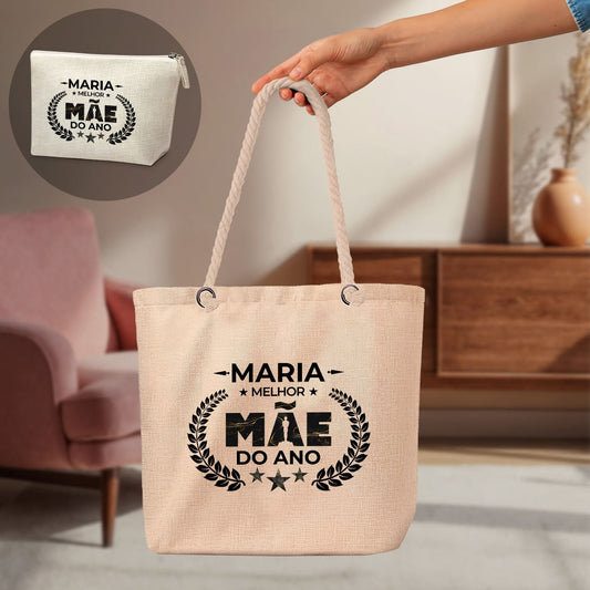 Saco e/ou Necessaire "Óscar: melhor mãe do ano"