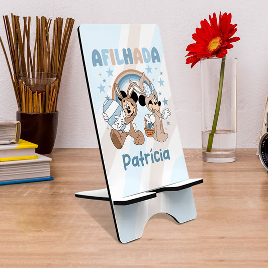Suporte de telemóvel "Páscoa Animada"