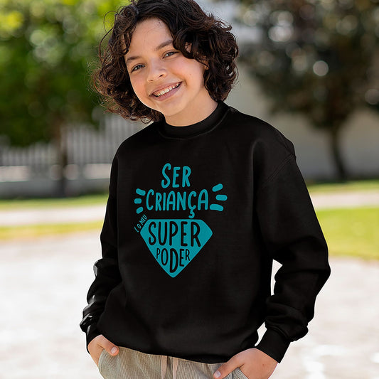 Camisola "Ser criança é o meu super poder"